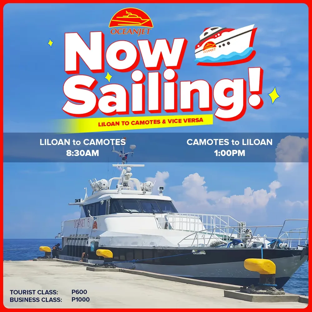 OceanJet promo: Now Sailing, Liloan to Camotes