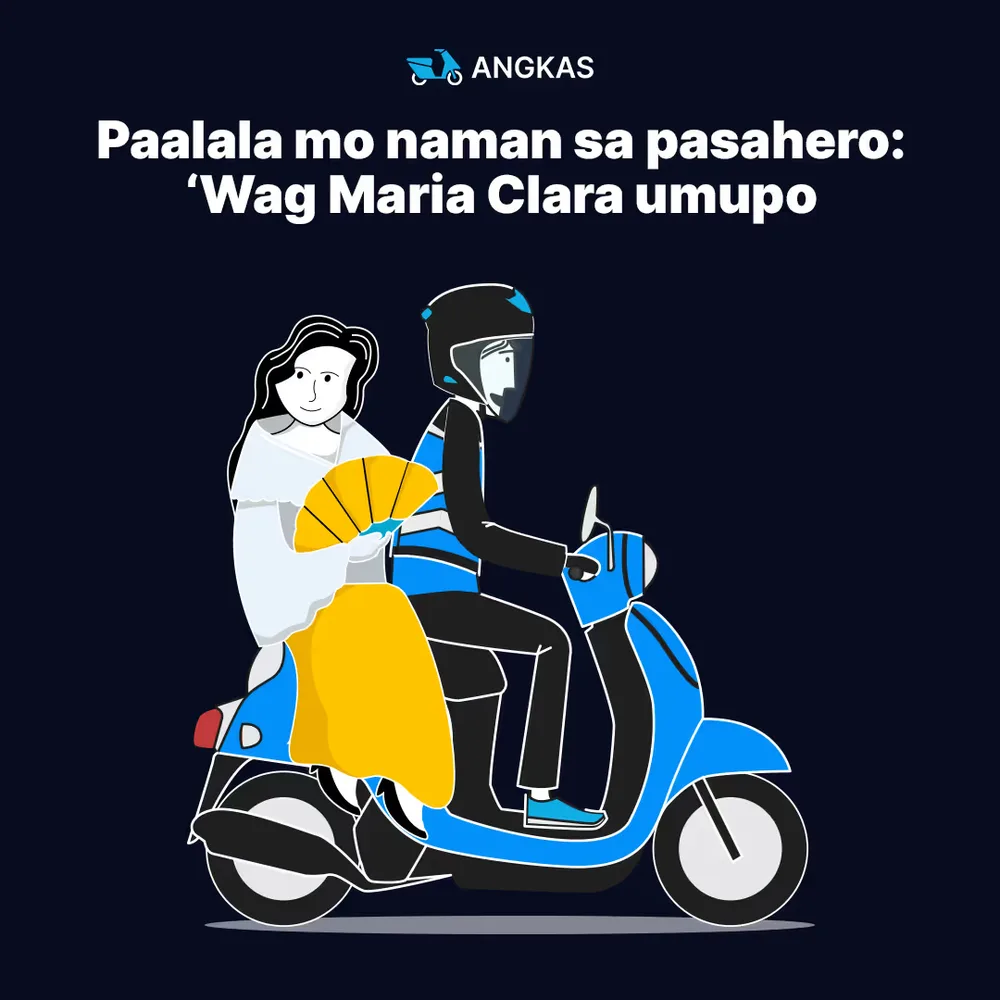 Angkas rider-safety awareness post