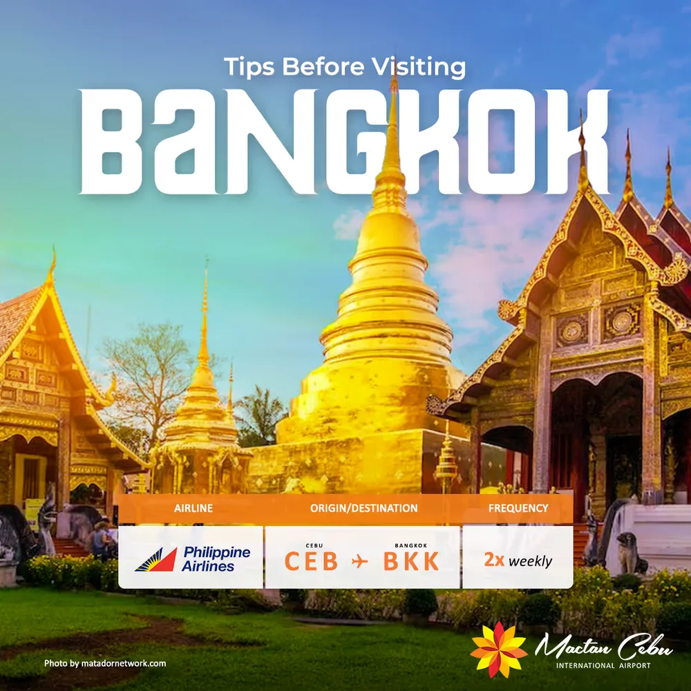 Destination graphic: tips before visiting Bangkok