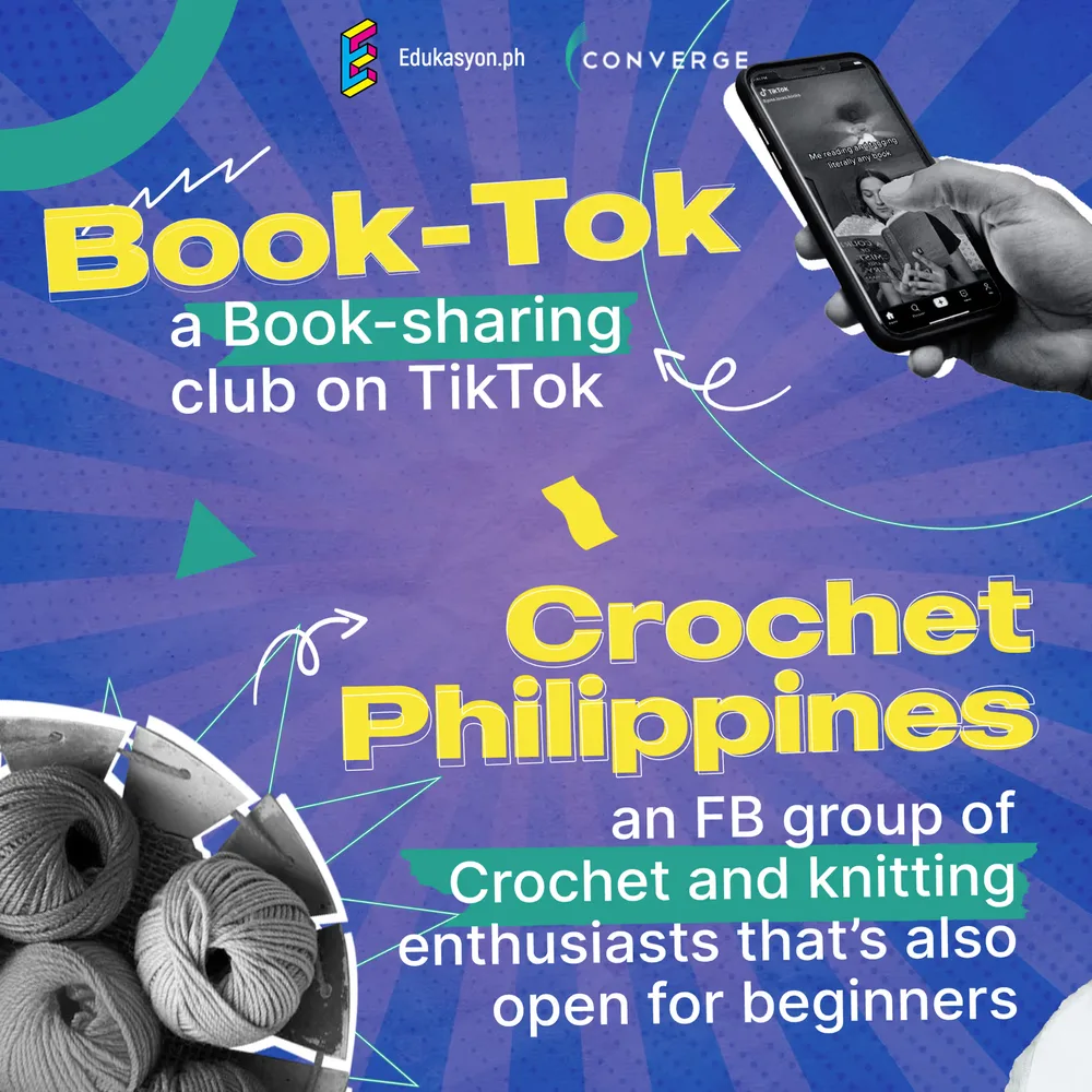 Community feature: Book-Tok and Crochet Philippines groups