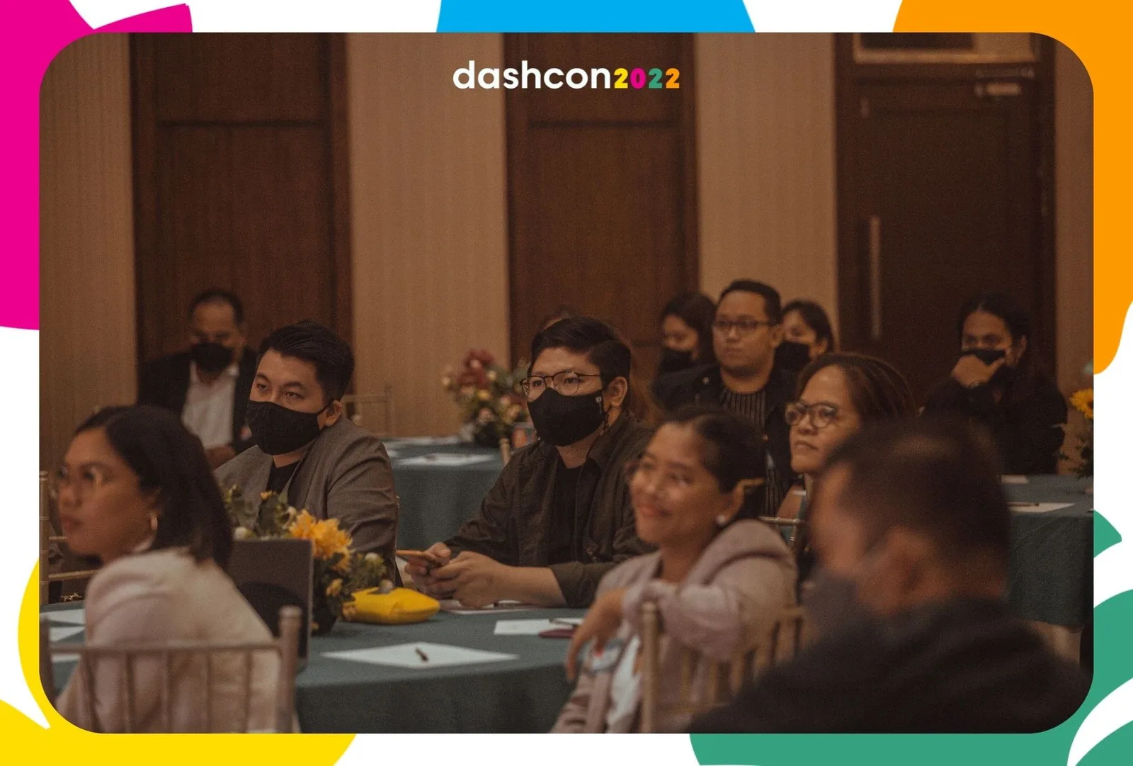 DashCon 2022 speakers and panellists on stage in Cebu City