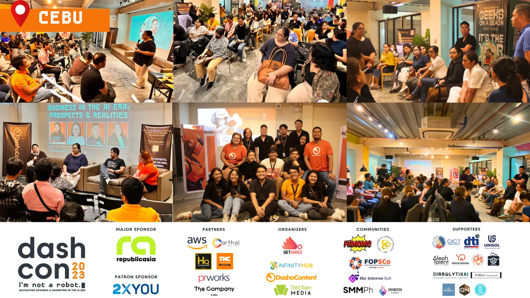DashCon 2023 Cebu leg: attendees, sessions and group photo