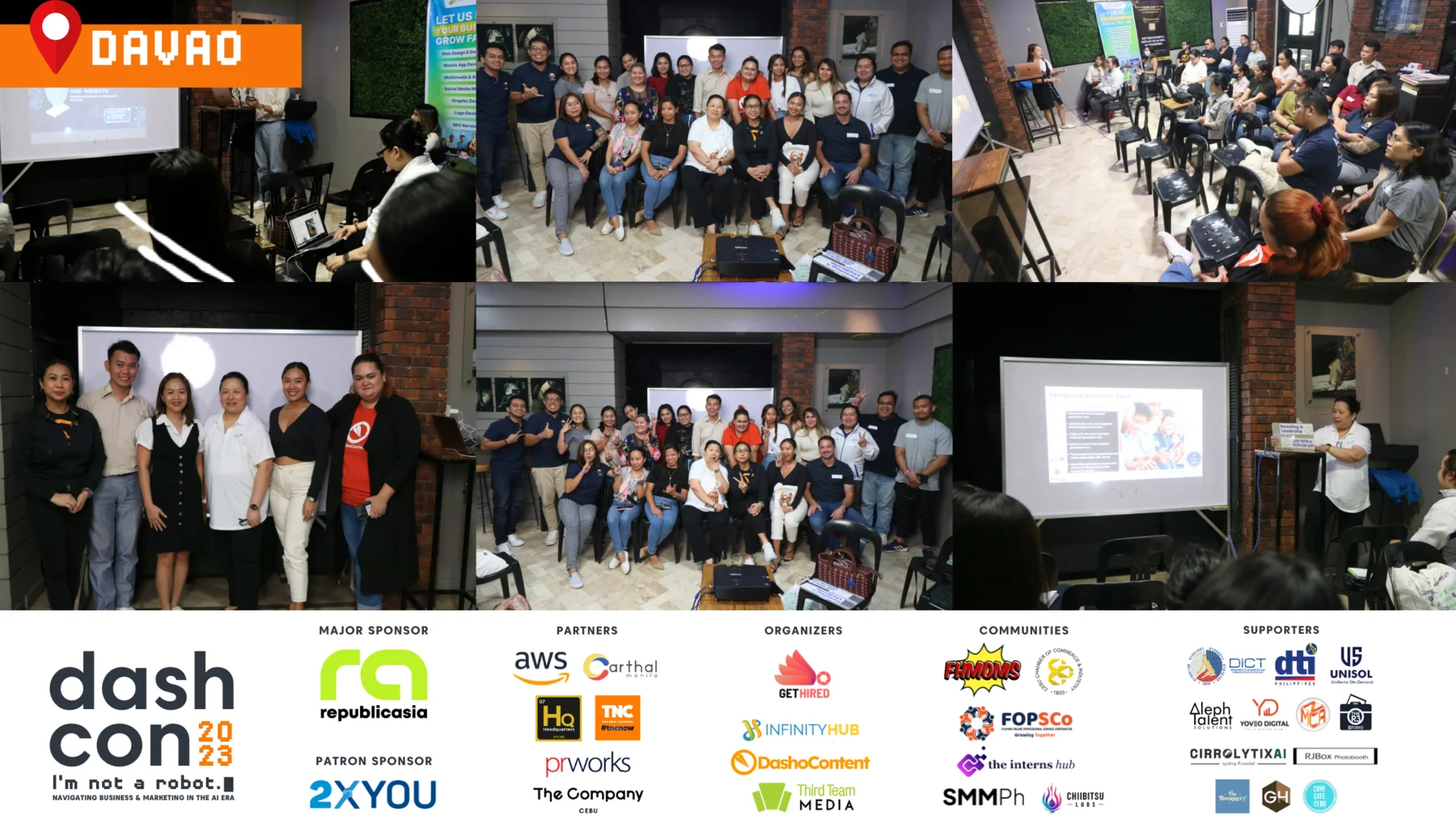 DashCon 2023 Davao leg: talks and attendees